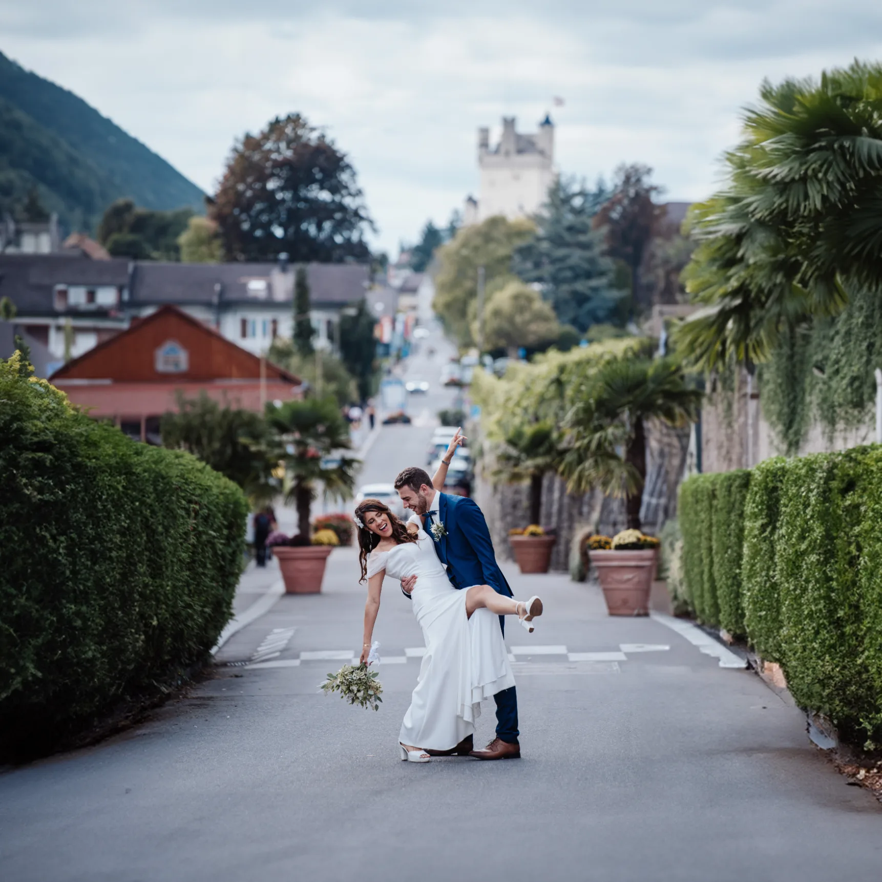 Hochzeitsfotograf Tom aus Bochum fotografiert Brautpaar in den Bergen