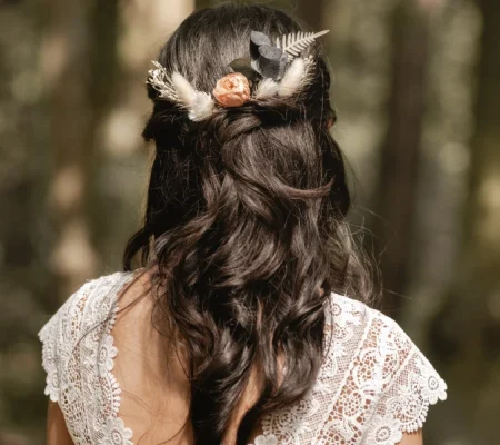 Detailaufnahme der Haare – Hochzeitsfotograf Tom von weddingpicture