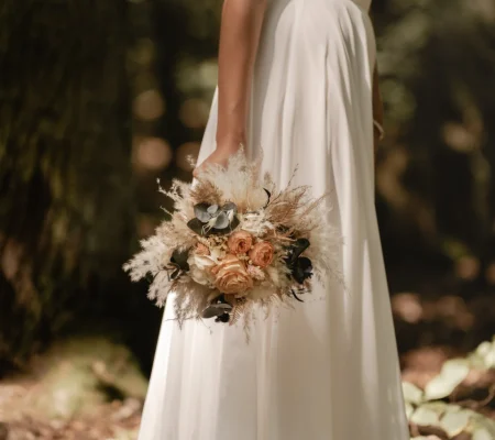 Detailaufnahme des Brautstraußes – Hochzeitsfotograf Tom von weddingpicture